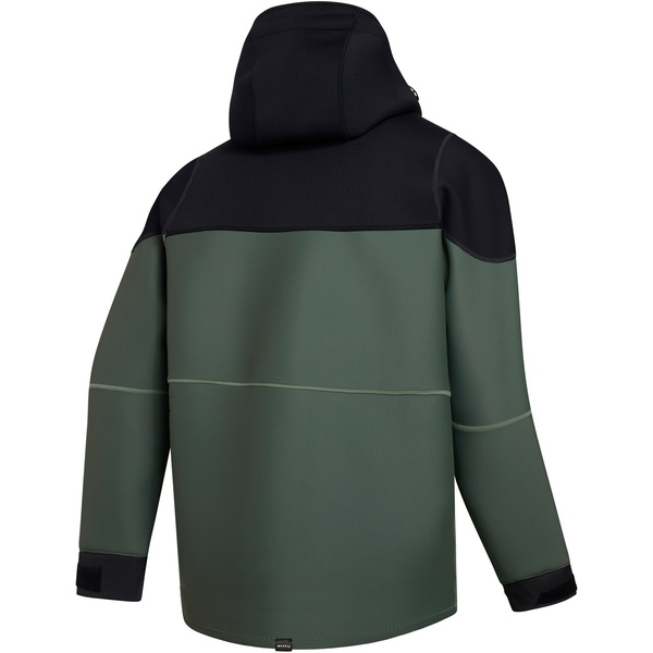 2026 Mystic Da Uomo Vortex 3/2mm Neoprene Jacket 35017.230360 - Dark Olive